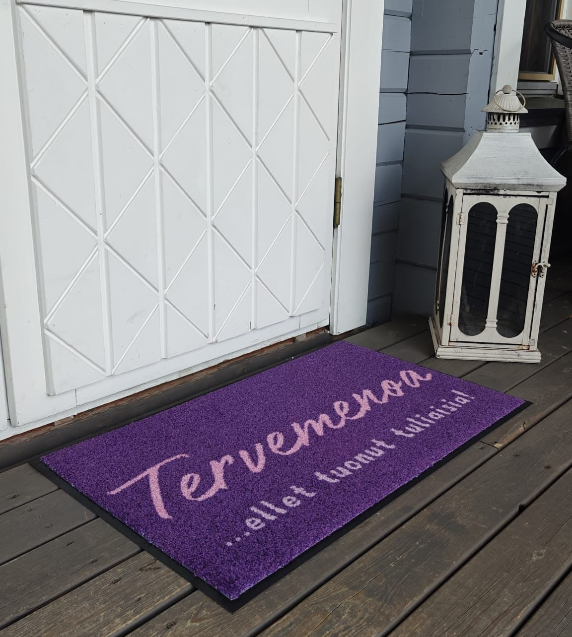 Hauskat kynnysmatot tekevät vaikutuksen!