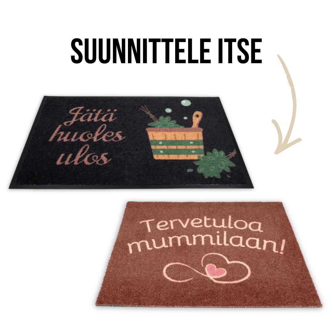 Kaikki matot omalla tekstillä
