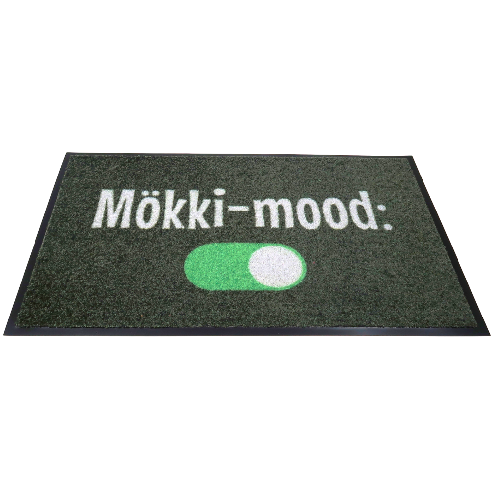 Personoitava vihreä kynnysmatto - Mökki-mood