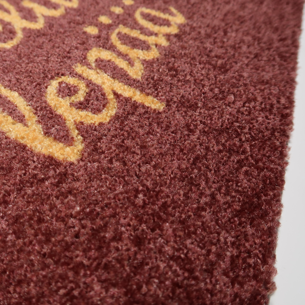 Personoitava saunan kynnysmatto - musta tai ruskea