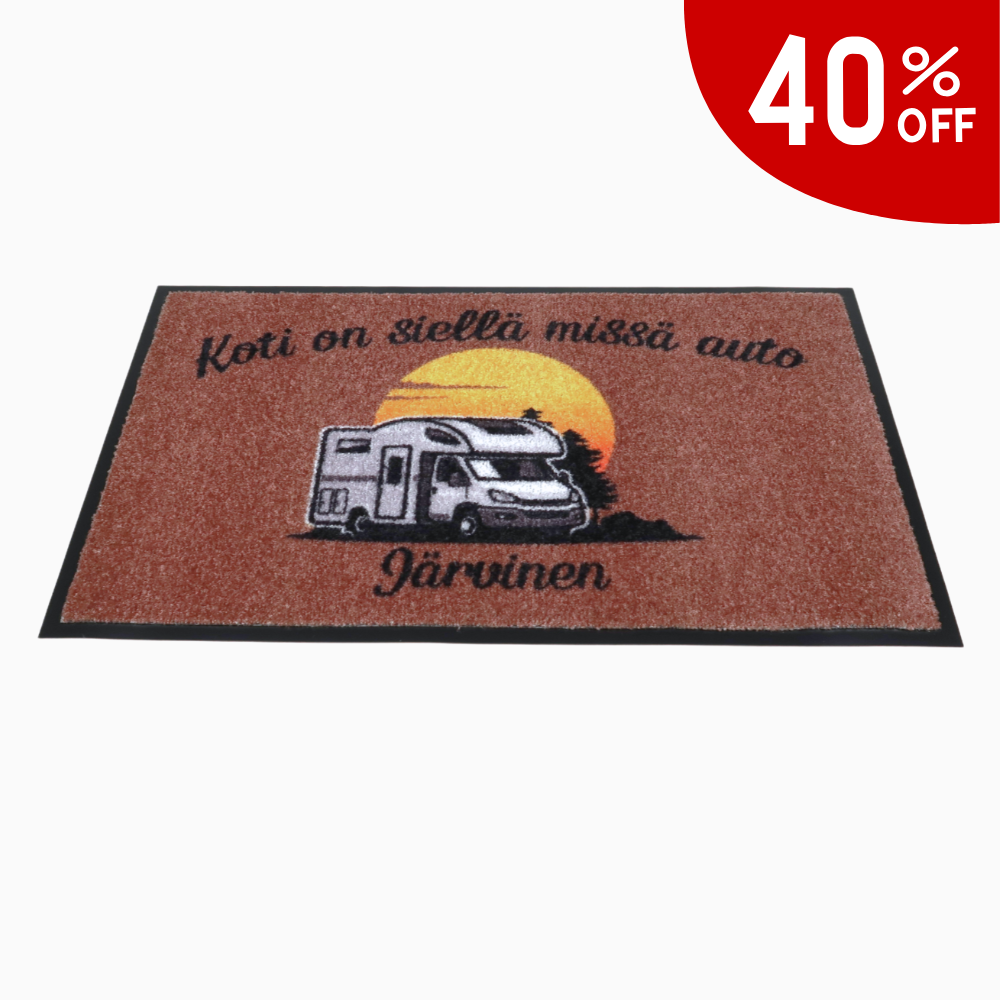 Asuntoauton matto Järvisen nimellä / Outlet