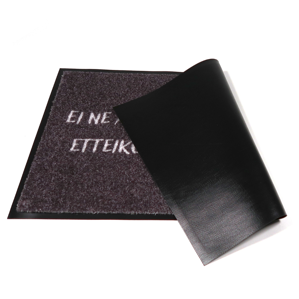 Harmaa kynnysmatto vinyylipohja