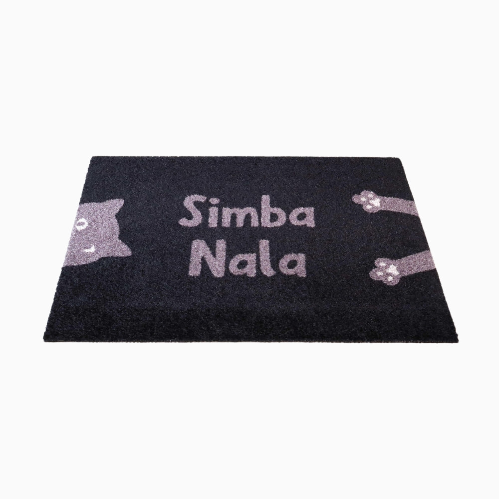Personoitava matto kissan nimellä-musta