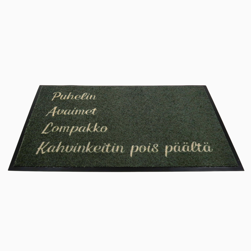 Ovimatto - Muistilista kotoa lähtiessä