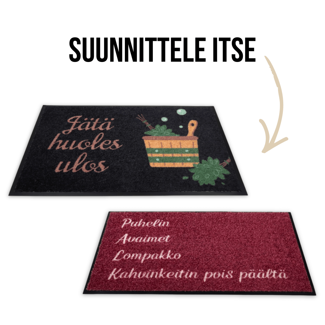 Kaikki matot omalla tekstillä