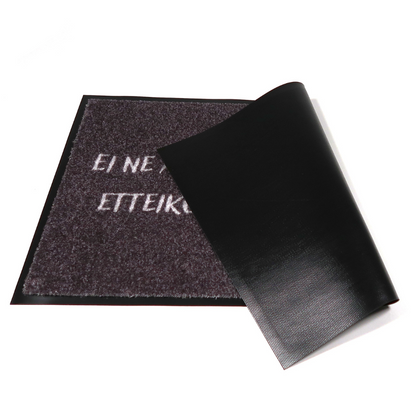 Harmaa kynnysmatto vinyylipohja