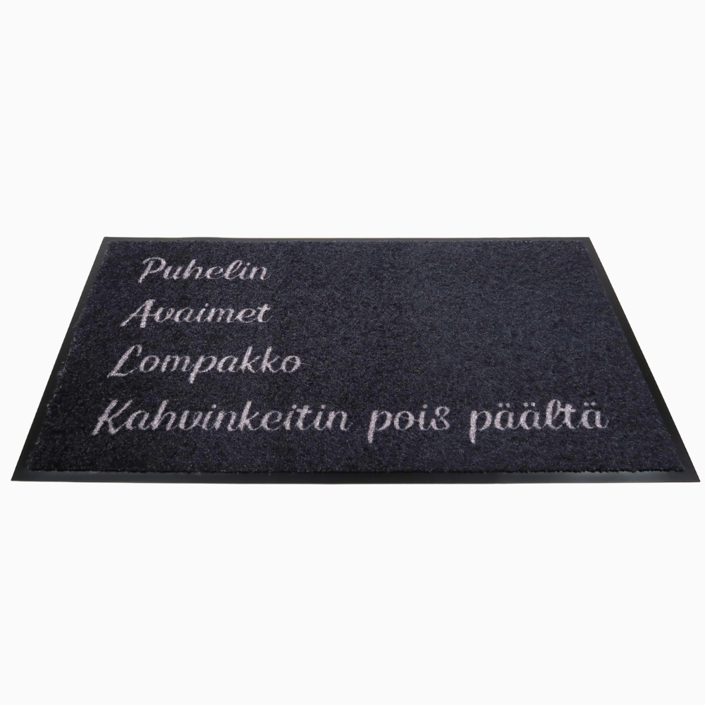 Ovimatto - Muistilista kotoa lähtiessä