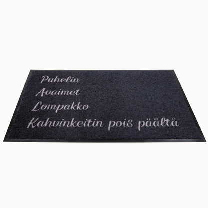 Ovimatto - Muistilista kotoa lähtiessä