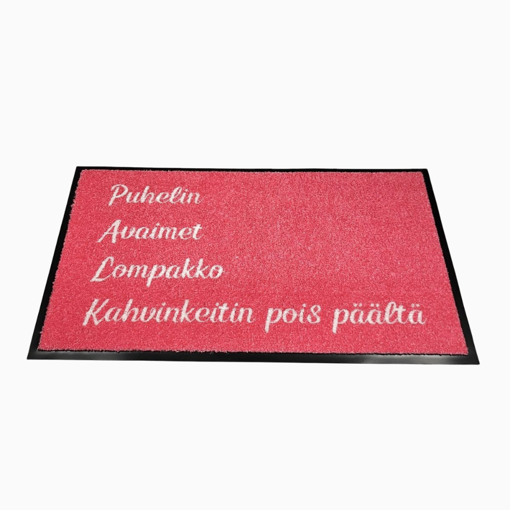 Ovimatto - Muistilista kotoa lähtiessä