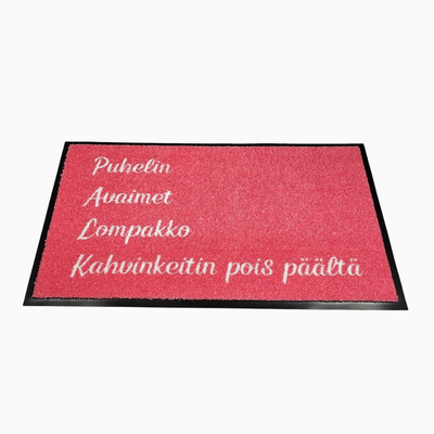 Ovimatto - Muistilista kotoa lähtiessä