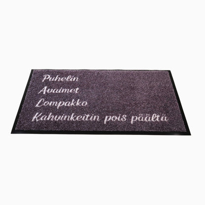 Ovimatto - Muistilista kotoa lähtiessä