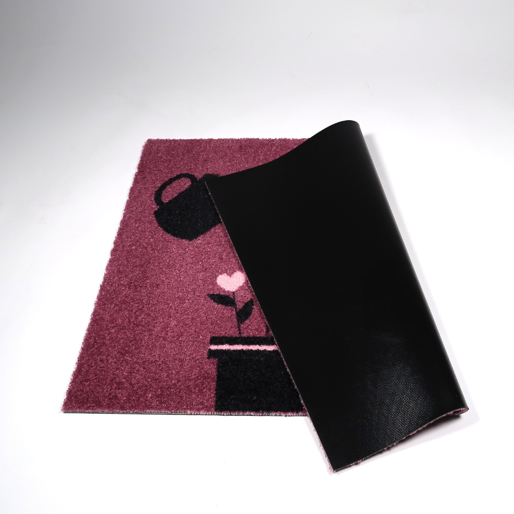 Personoitava kynnysmatto-sydan-purppura