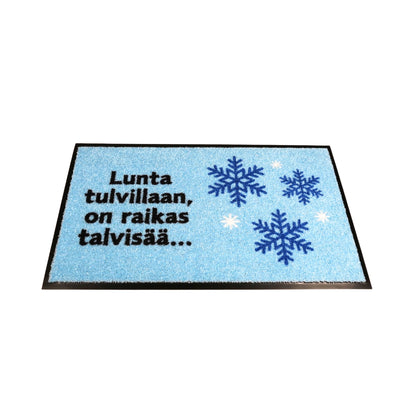 Talvinen kynnysmatto