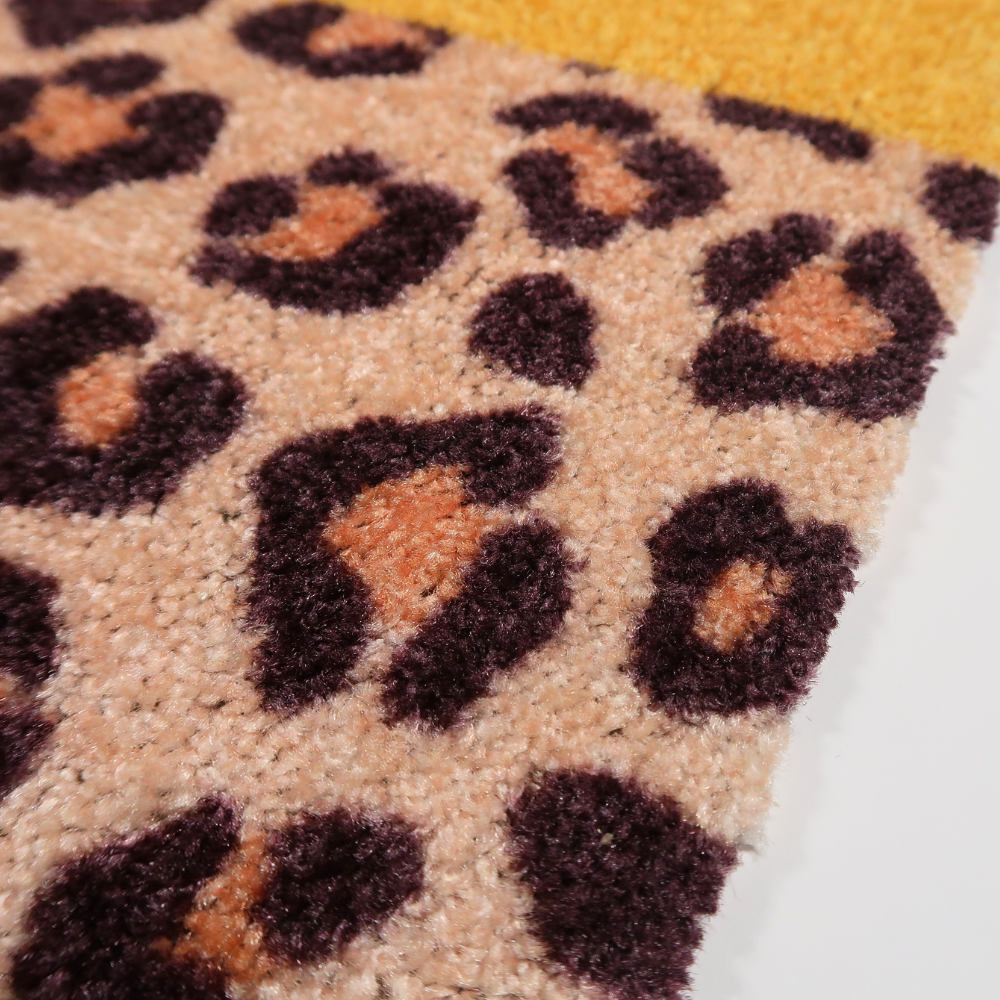 Tervetuloa-kynnysmatto, leopardikuvio