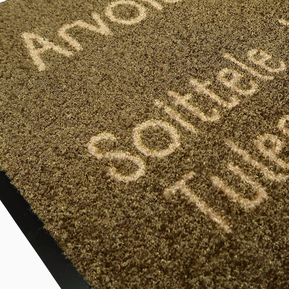 Hauska ovimatto - Viesti murtovarkaalle